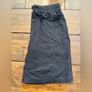 Goodfellow & Co Men’s Black Drawstring Lounge Shorts with Elastic Waist (S)
